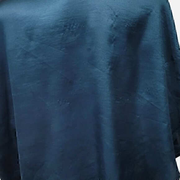 Cabernet Silky Gown Slip Dress S Green Embroidered - Picture 8 of 10